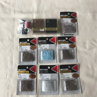 MIYUKI ガラスビーズ　デリカビーズ　ビーズステッチ糸