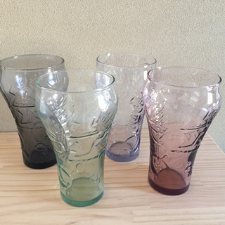 コカコーラ グラス4個セットの画像