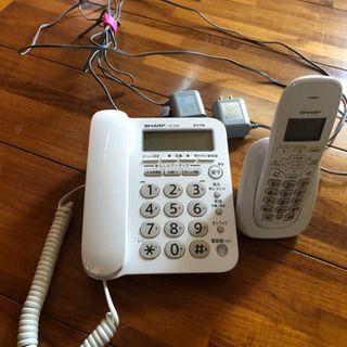 シャープ家庭用電話機　中古品
