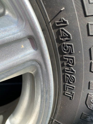 [お取り様決定]ブリヂストン　145Ｒ/12LT 商用車、軽トラ用