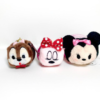 Disney ディズニー　ミッキー   ミニー　ぬいぐるみ　ネックピース の画像
