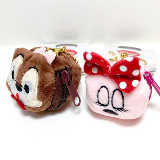Disney ディズニー　ミッキー   ミニー　ぬいぐるみ　ネックピース の画像