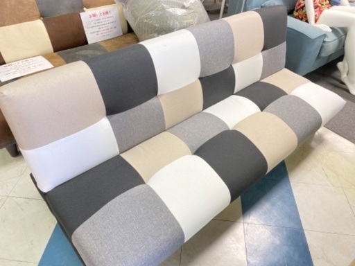 未使用　3人用ソファーベッド　お盆前セール