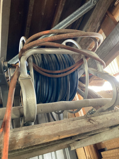 動力噴霧機用ホース付きホースリール②