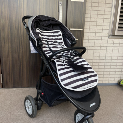 smooove premium グレー　レインカバー付