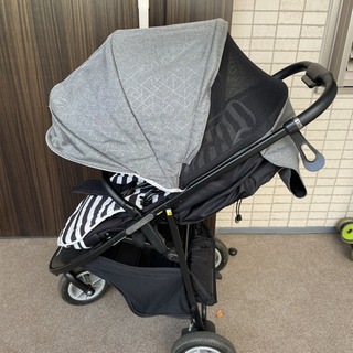 smooove premium グレー　レインカバー付の画像