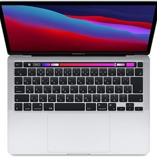 【送料無料】最新 Apple MacBook Pro Apple M1 Chip (13インチPro, 8GB RAM, 256GB SSD) - シルバーの画像