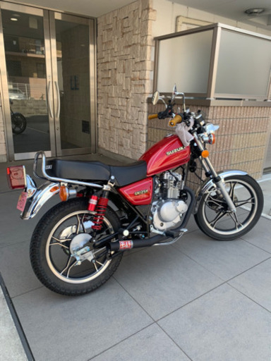 今月中16万円　GN125h 走行距離1000キロ　絶好調