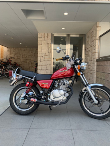 今月中16万円　GN125h 走行距離1000キロ　絶好調