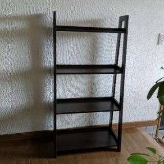 受け渡し予定者が決まりました【値下げ】断捨離中　木製シェルフ　美品