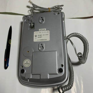 かんたん電話機、電源不要タイプの画像