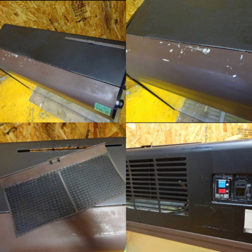 (276-0)ホシザキ 対面式 冷蔵 ディスプレイショーケース KD-90C 900×390×690 120L 業務用 中古 厨房 飲