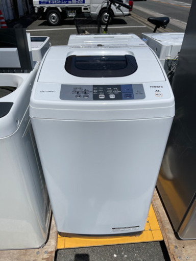 洗濯機 日立 NW-50B 2018年5kg【3ヶ月保証☆送料に設置込】?自社配送 