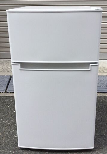 【RKGRE-636】特価！TAG label by amadana/85L 2ドア冷凍冷蔵庫/AT-RF85B/中古品/2018年製/当社より近隣無料配達！