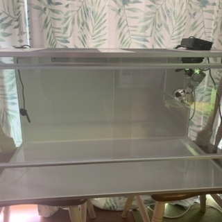 ⭐︎美品⭐︎銀ラック90cmぴったり 3ヶ月待ち龍匠ケージ