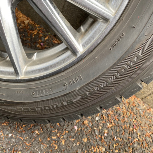 ダンロップ　スタッドレス　ウインターマックス　175/65R15 4本セット　アルミ付き