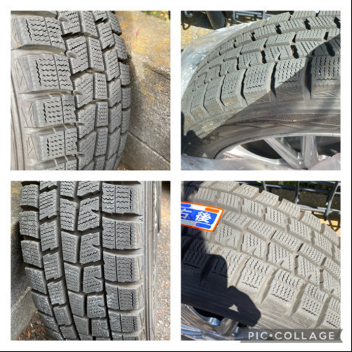 ダンロップ　スタッドレス　ウインターマックス　175/65R15 4本セット　アルミ付き