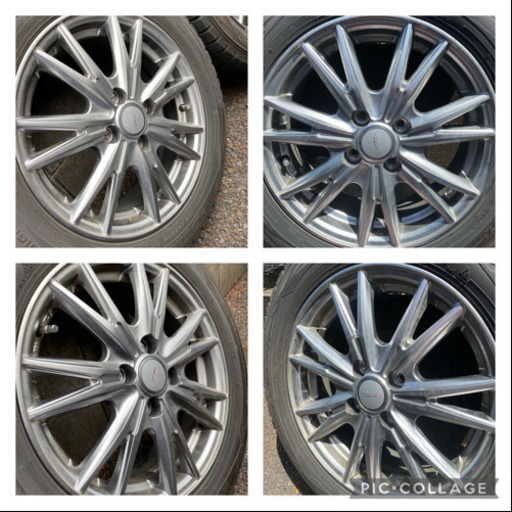 ダンロップ　スタッドレス　ウインターマックス　175/65R15 4本セット　アルミ付き