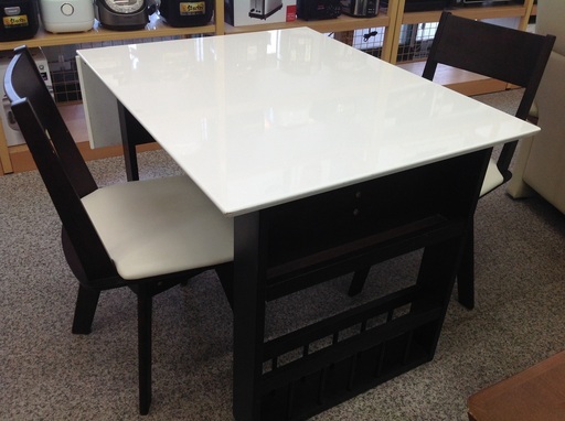 伸長式 ダイニング3点セット【9650246】