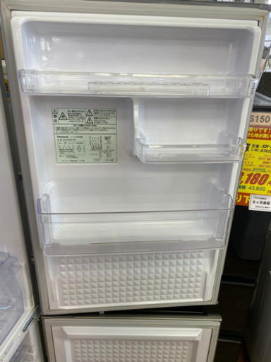 I368 Panasonic 大きめ2ドア冷蔵庫　