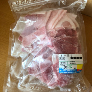 取引中です。　豚肉　冷凍　400g