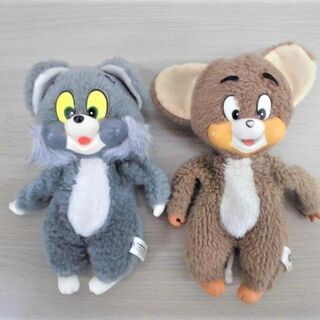 当時物 MASUDAYA トムとジェリー 2点セット ぬいぐるみ 昭和レトロ