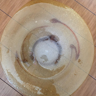 泡ガラス　大皿未使用の画像