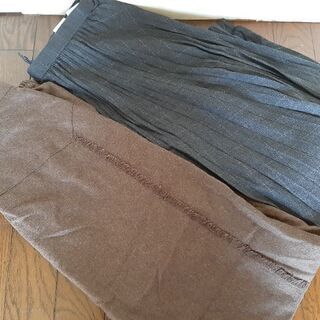 ロングスカート　w62　11号　２点セット