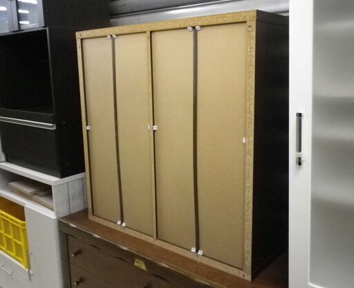 カラーボックス 幅90×奥行29×高さ90cm カラーBOX 茶 ブラウン 収納 棚 カラボ ブックシェルフ 多目的 家具 札幌 厚別店