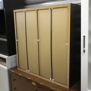 カラーボックス 幅90×奥行29×高さ90cm カラーBOX 茶 ブラウン 収納 棚 カラボ ブックシェルフ 多目的 家具 札幌 厚別店の画像