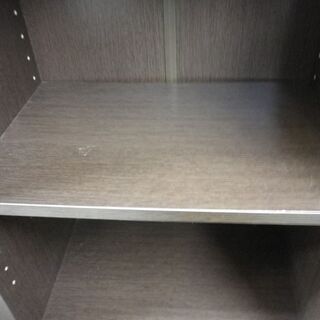 カラーボックス 幅90×奥行29×高さ90cm カラーBOX 茶 ブラウン 収納 棚 カラボ ブックシェルフ 多目的 家具 札幌 厚別店の画像