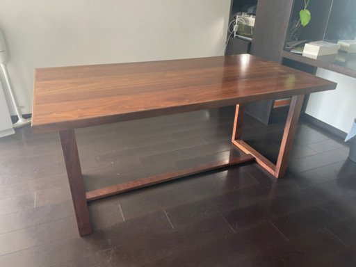 ダイニングテーブル ACTUS ウォールナット　最終金額