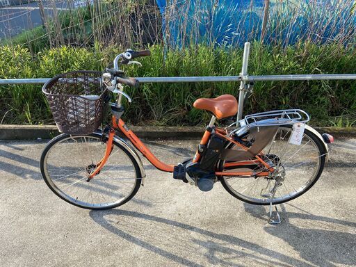 感謝セール 新基準良品 Panasonic 8.9AH 26インチ 3段 充電器、鍵付 LED 電動アシスト自転車W49