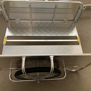 ※【決定済み】折畳式リヤカー(ほぼ新品)の画像