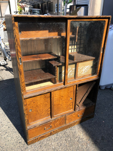 昭和 大正 古い家具 汚れや破損あり  しげん屋