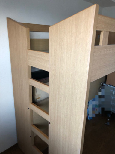 シングル　ロフトベッド！おまけ付き