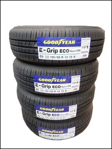 未使用/グッドイヤー◆EfficientGrip ECO EG01/155/65R13◆オンロード/夏タイヤ◆20年46週/4本セット