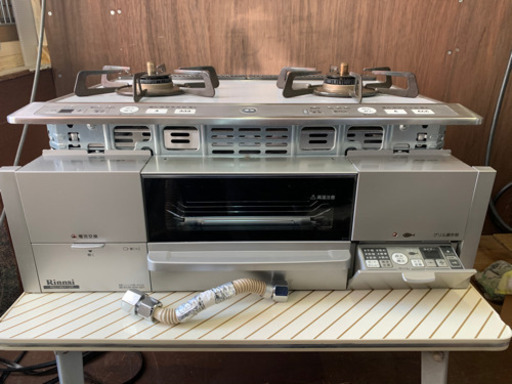 235☆ リンナイ　ビルトイン　ガスコンロ　LPガス用　中古品
