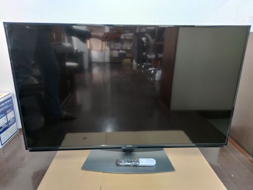 取引中。再値下げ。引き取り限定！美品！シャープ５５型　４K液晶テレビ