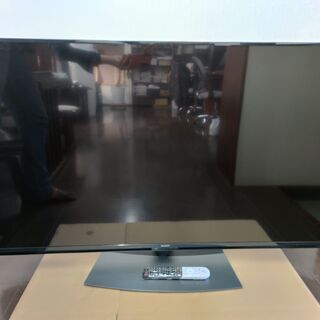 取引中。再値下げ。引き取り限定！美品！シャープ５５型　４K液晶テレビ