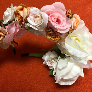 結婚式 花冠の画像