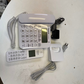 パナソニック　コードレスホン付き電話　美品