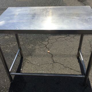 北沢産業 ステンレス作業台 業務用 H80 W97.5 D55 ...