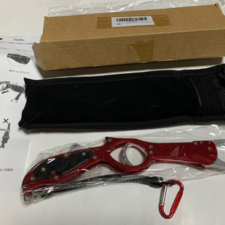 釣り用品、バス釣りフィッシュグリップの画像