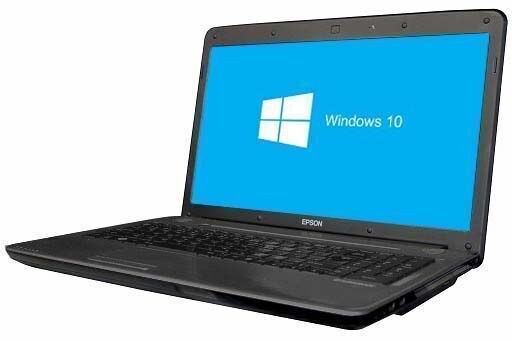【送料無料】EPSON Endeavor NJ3700 Windows10 64bit HDMI テンキー Core i3 3120M メモリー4GB HDD500GB DVD-ROM A4サイズ ノートパソコン【中古】【30日保証】1850007