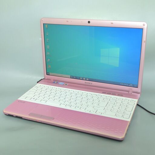 送料無料 HDD750GB ノートパソコン 中古動作良品 15.5型 SONY VAIO VPCEH28FJ Core i5 4GB DVDRW 無線 カメラ Windows10 LibreOffice