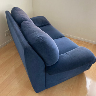 布生地ソファ差し上げますの画像