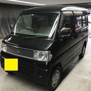 検査2年付き　18年式三菱タウンボックスブラック　オートマ　現状...