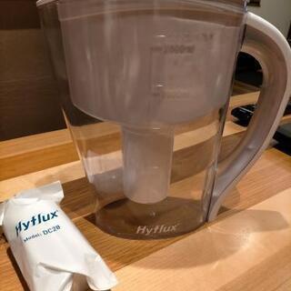 Hyfluxの浄水ポット　新品カセット付き