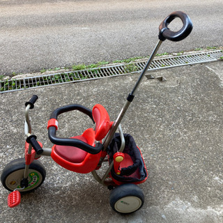 三輪車　舵取り　CARGO